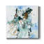 Chouette sur toile tendue avec châssis bleu - prêt à accrocher-1286666754