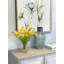 Poppy Arrangement in Glass Vase
