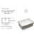 22"X15.5" Ceramic Undermount Sink With Overflow - White, Sleek Design, Enhances Bathroom Aesthetics Modern White Rectangular 21.58X15.44 Inch, Stain , Versatile Design