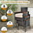 Chaley Rectangular 6 - Person 59'' Long Dining Set with Cushions and Umbrella Hole