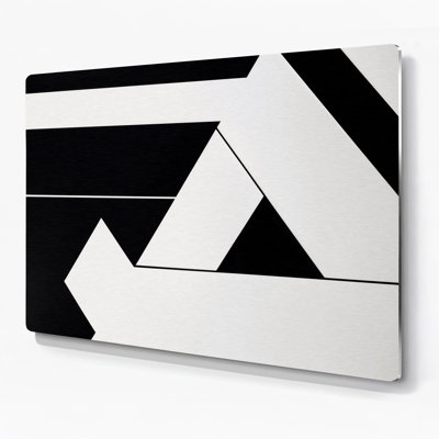 Minimalism 73 Gray Metal Wall Art