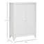 Armoire de rangement industrielle HOMcom