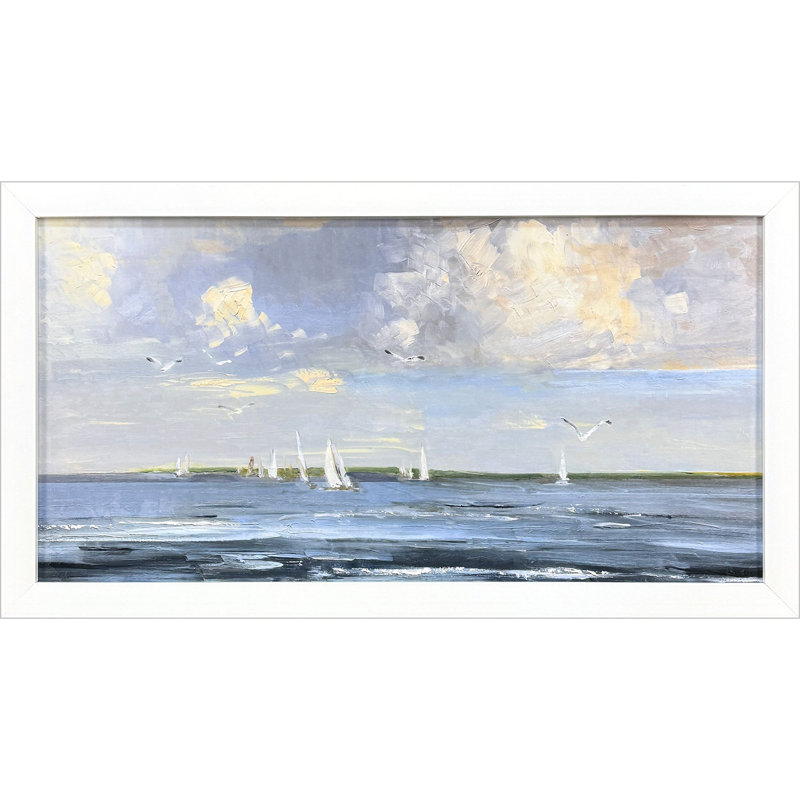 «Summer Winds», art encadré sans verre