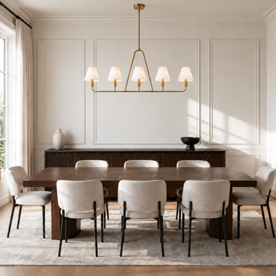 Iron 5-Light Chandelier