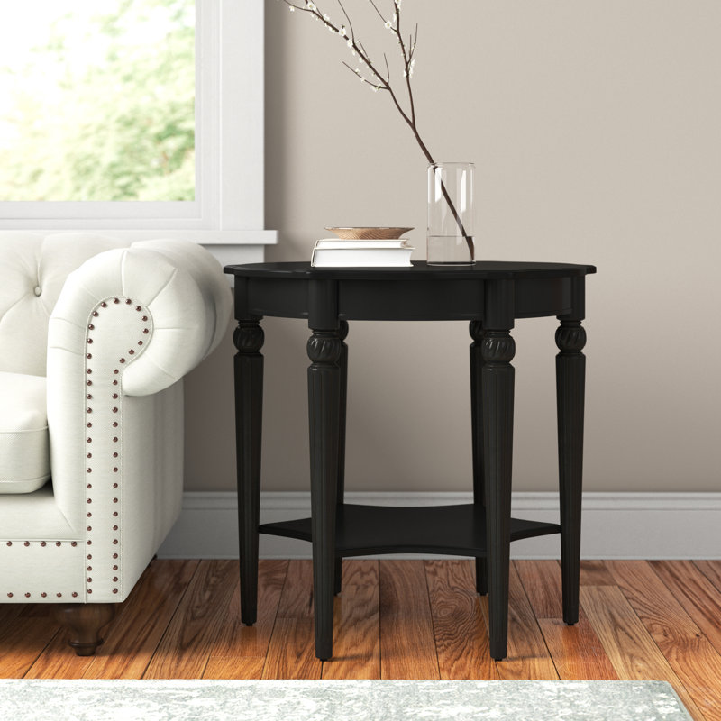 Table de bout Arine, Réglisse noire