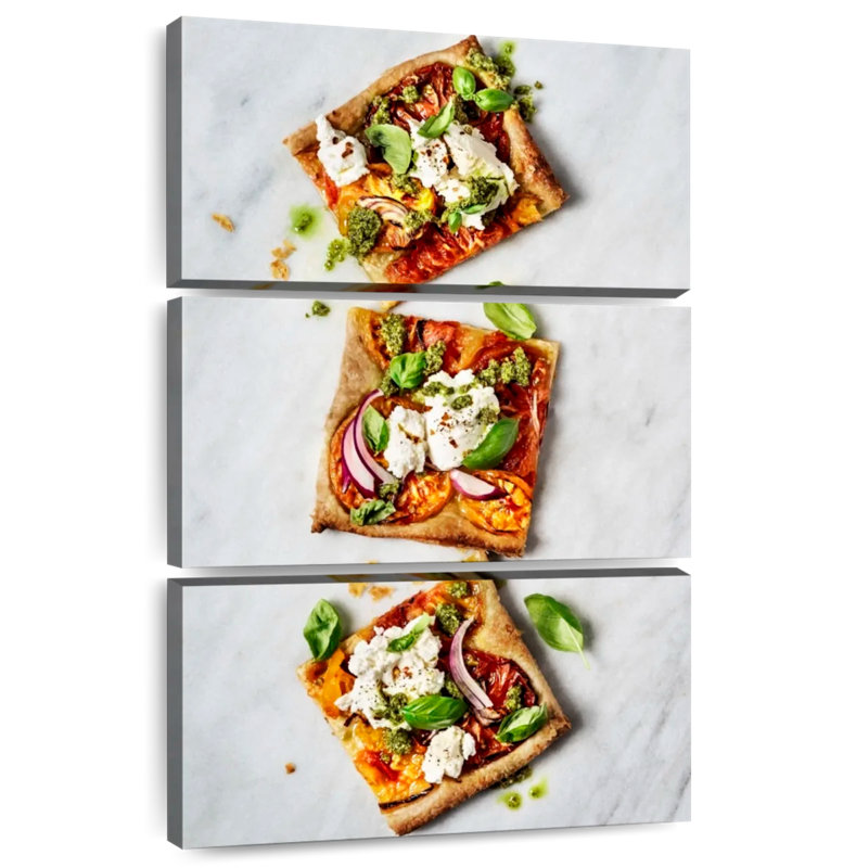 Yarlin Flatbread Pizza Squares, 45'' H x 28'' W