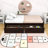  Wood Platform Storage Bed with 2 Drawers-1810741887