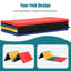 Tapis de gymnastique pliable 4 tapis de gymnastique en polyuréthane avec tapis de gymnastique-115828697