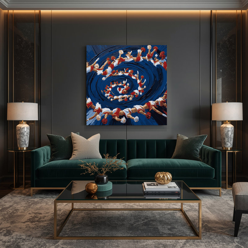 Art mural sur toile Sports, H 32 po x l 32 po