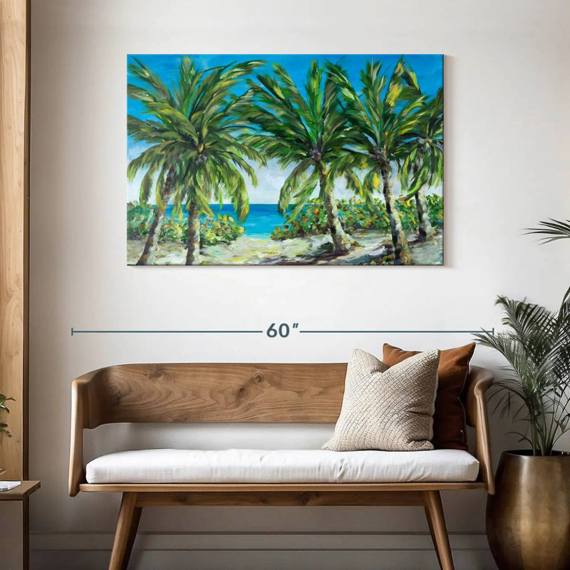 Palmier tropical Gillard Paradise, H 30 po x l 45 po