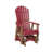 Scarlet Red Top/Antique Mahogany Base sélectionné