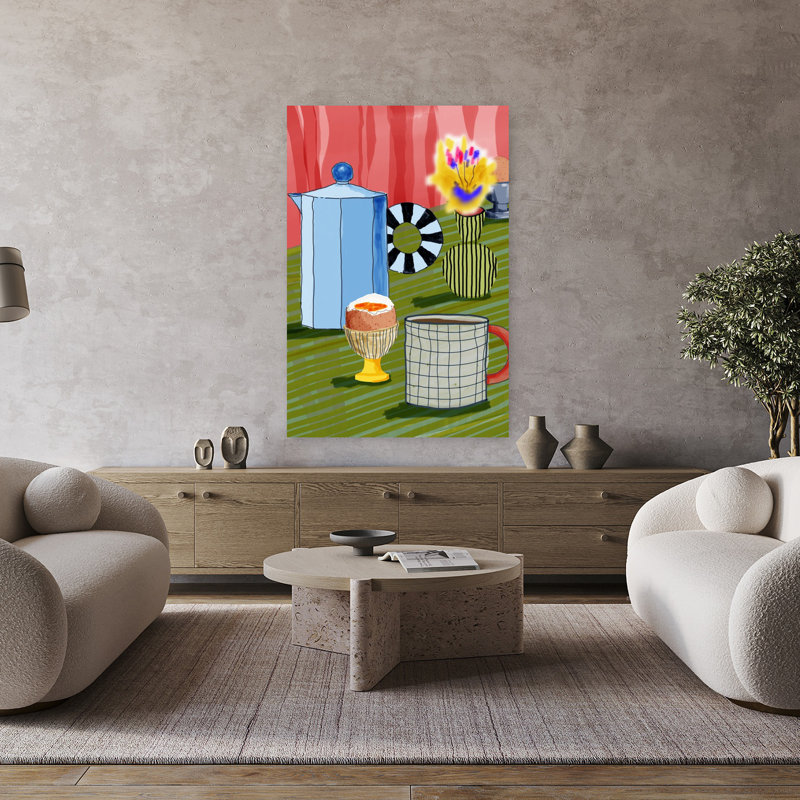 Art contemporain contemporain abstrait, H 48 po x l 32 po