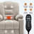Power Lift Recliner Chair With Massage And Heat For Elderly, Overstuffed Wide Recliners, Heavy Duty Motion Mechanism With USB And Type C Ports, 2 Steel Cup Holders-1099474964