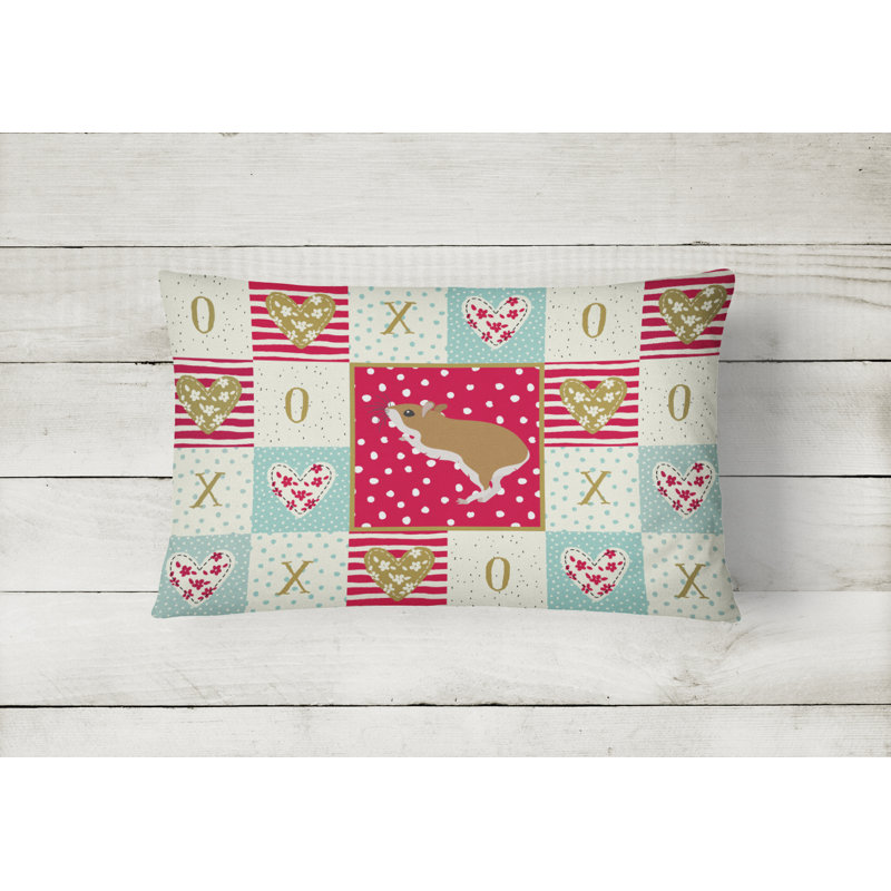 Patchwork Outdoor Throw Pillow