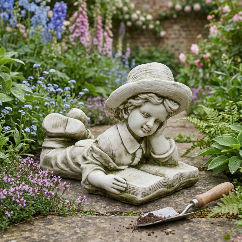 ERIC 36cm Antique Stone Effect