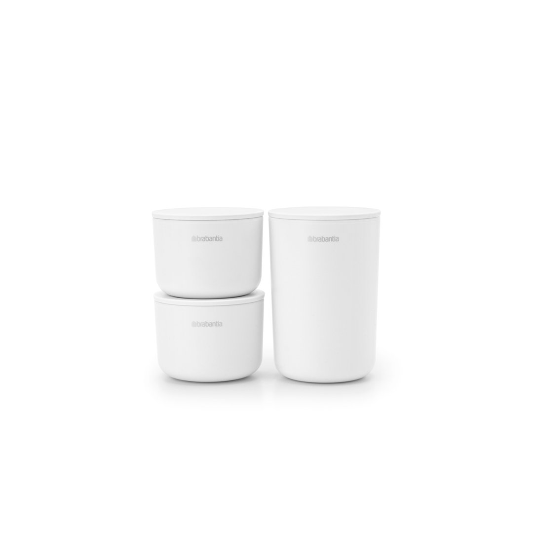 3- Piece Brabantia Renew Storage Pots