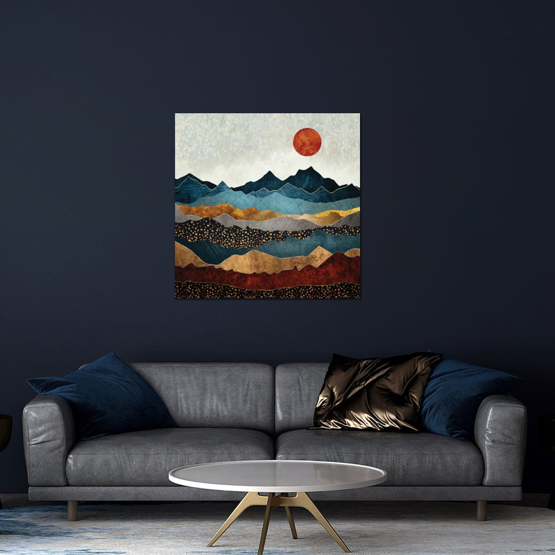 Amber Dusk, reproduction sur verre acrylique, H 24 po x l 24 po x P 0,25 po