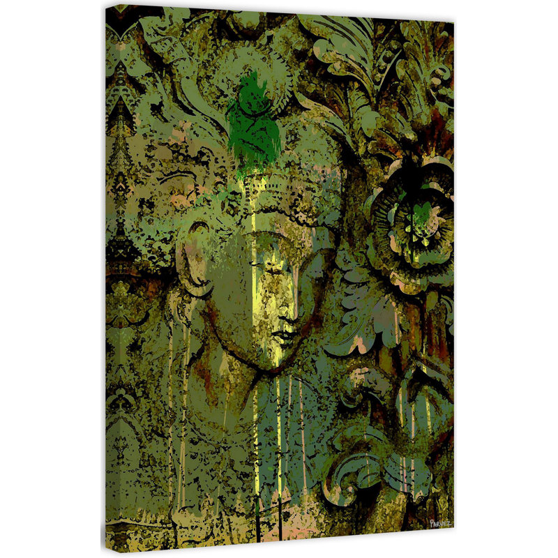 Parvez Taj - Wrapped Canvas Print, 114cm H x 76cm W
