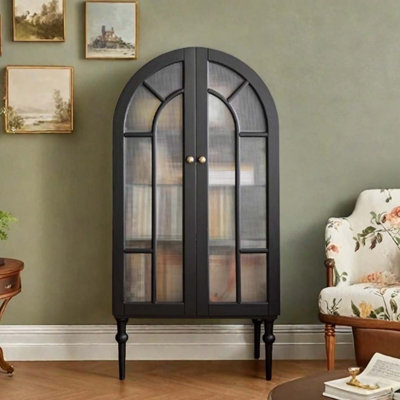 Solid Wood China Cabinet
