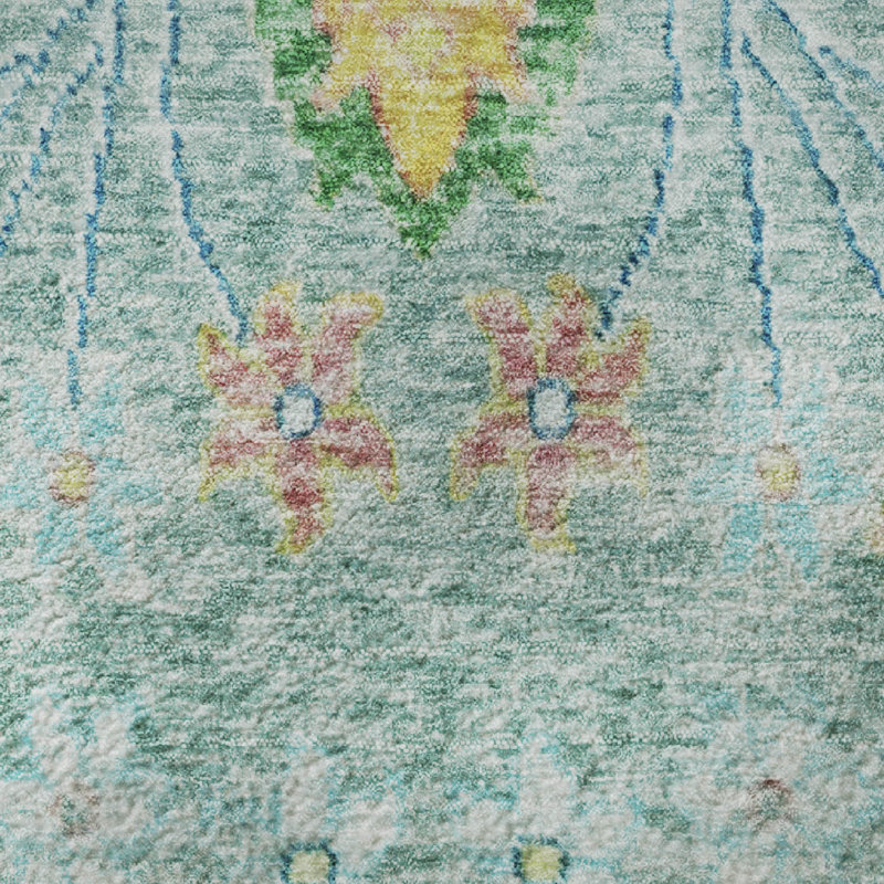 Premium Machine Washable Alaina AMF1932 Modern Rug, Rectangle 1'8" x 2'6"