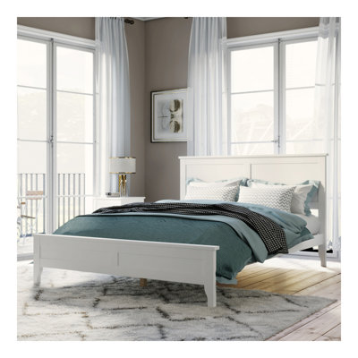 Lit plateforme double Modern