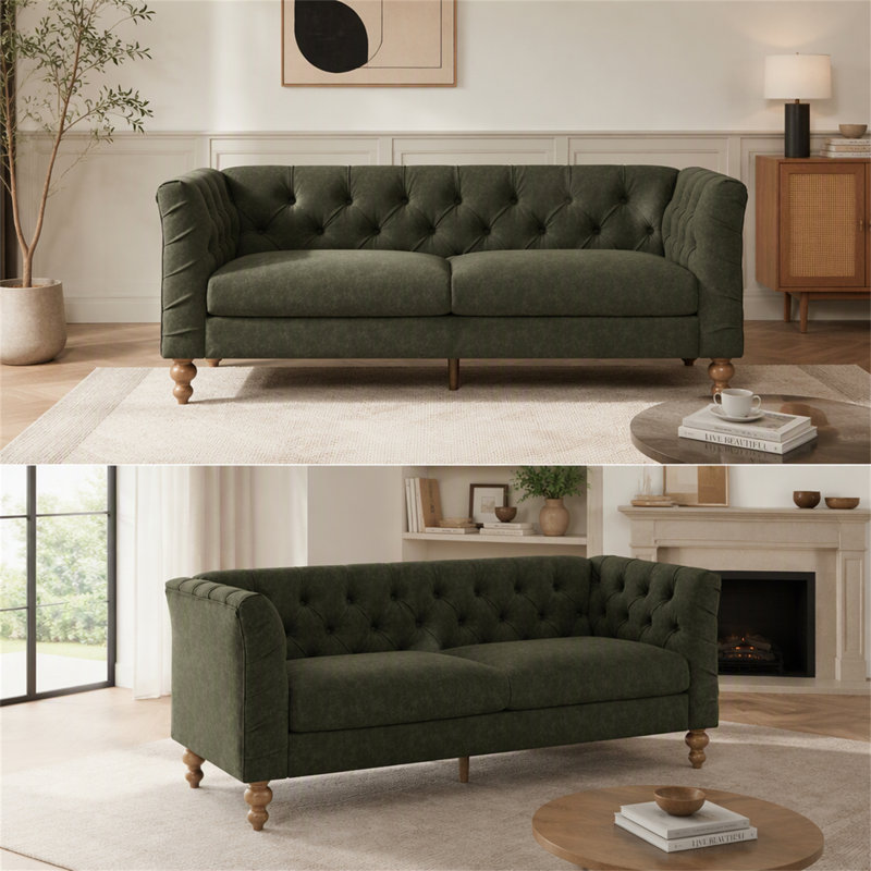 Canapé de 73,5 po Chesterfield