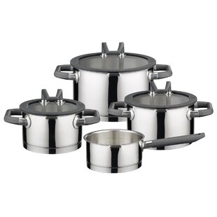 7 - Piece Stainless Steel Cookware Set