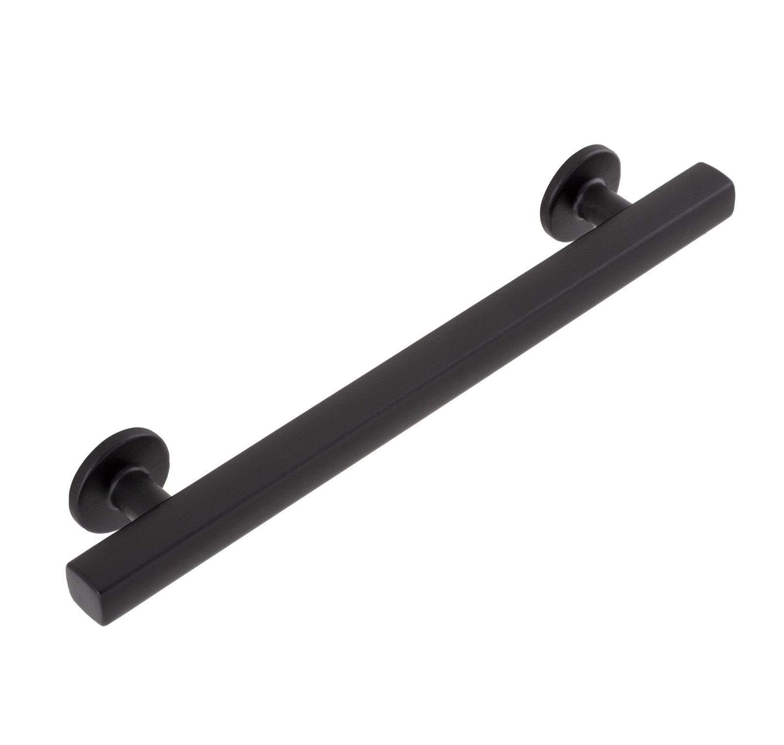 Flynn Bar Cabinet Pull, Matte Black, 5 1/2"