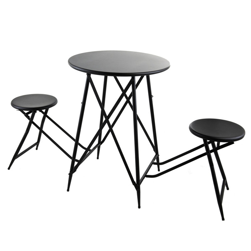 Iron Top Dining Set