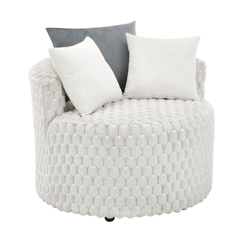 Fauteuil d'appoint rembourré Maln Plush 3D