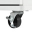 Îlot de cuisine avec abattant, chariot de rangement de cuisine avec organisateur à 3 niveaux, support de rangement interne, chariot de cuisine sur roulettes avec porte-serviettes, 2 tiroirs, pour la cuisine, blanc-613662608