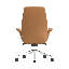 Fauteuil de direction ergonomique à haut dossier - Cuir végétalien de qualité supérieure avec structure synchro-inclinable et aluminium poli-1387523685