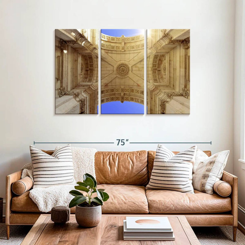 Triumphal Arch, 36" H x 57" W