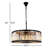 Dorinda 10-Light Dimmable Drum Chandelier-27969508-27969510-129462943