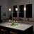 3 - Light Black Kitchen Island Pendant-1677459795