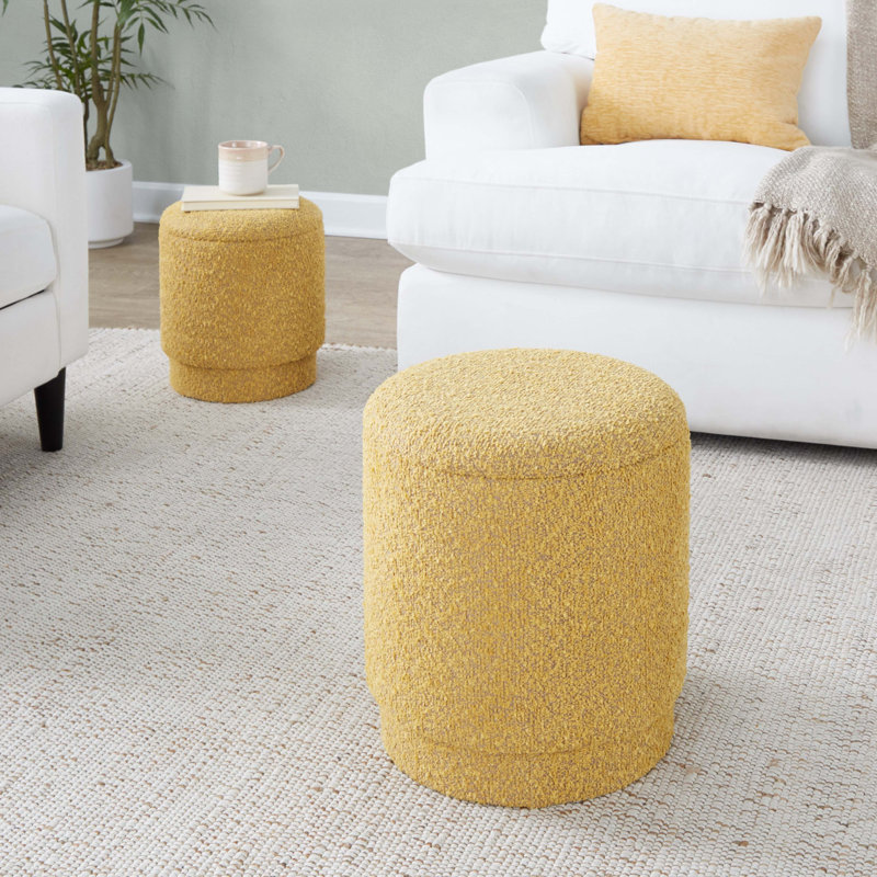 Ensemble de repose-pieds, Jaune