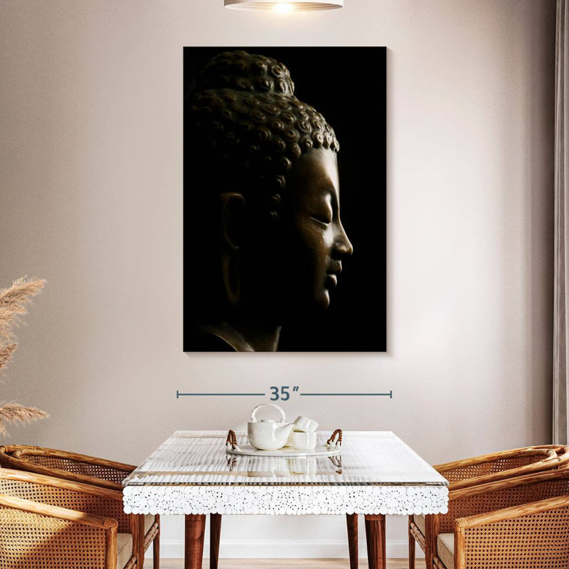 Bouddha silhouette Adella, H 51 po x l 34 po