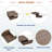 Sarisha With Rotatable Top, Two Colours Matching And 1 Hidden Storage Space-1718352995