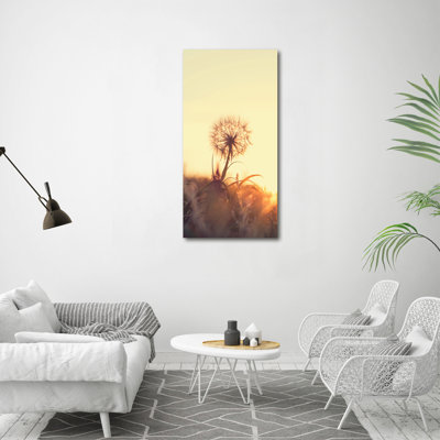 Dandelion - Wrapped Canvas Print