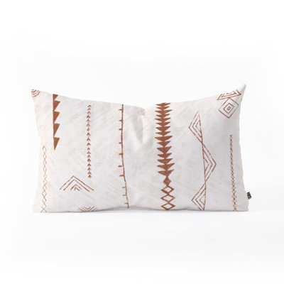 Dash and Ash Blank Slate Lumbar Pillow