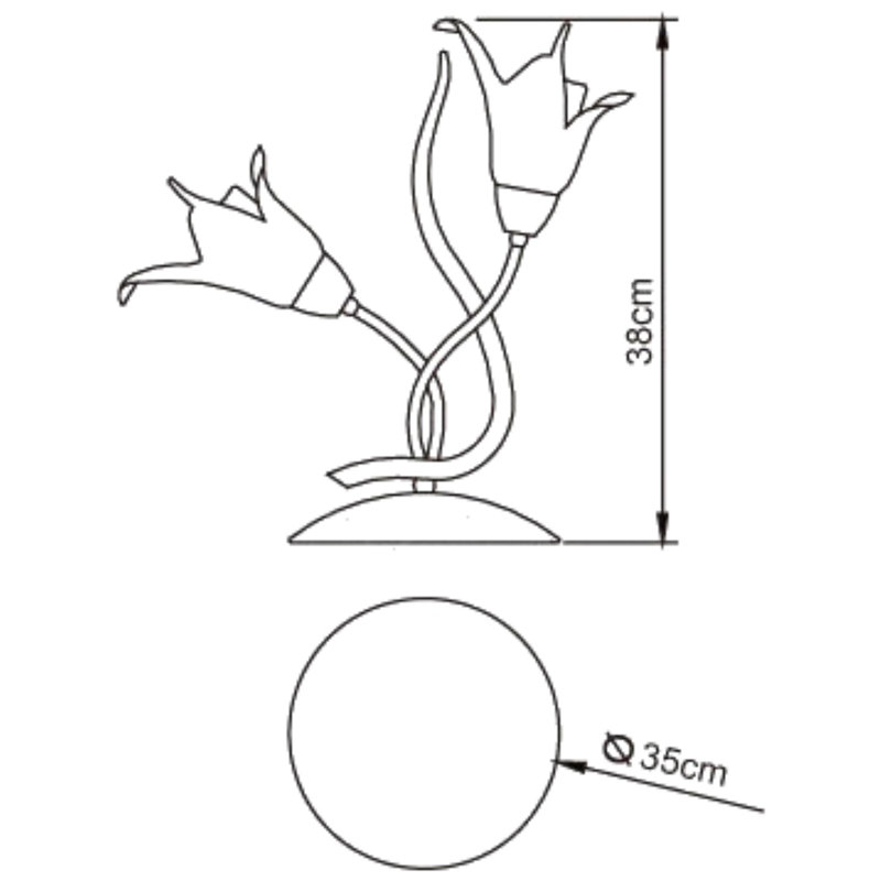 Knauss Metal Lamp