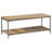 Upholstered Bench with Shelves