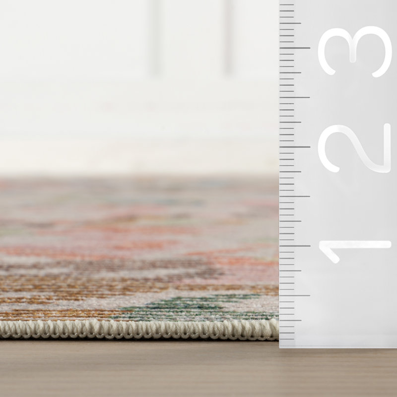 Bloom Machine Washable Rug, Rectangle 8'6" x 11'6"