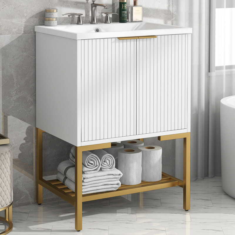 Ensemble de meuble-lavabo simple 24 po Mukhtiar