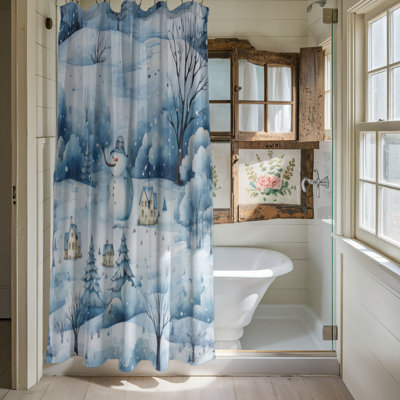 Icy Wonderland - Premium Shower Curtain