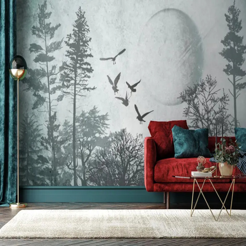 Moonflight In The Pines, 236" L x 118" W