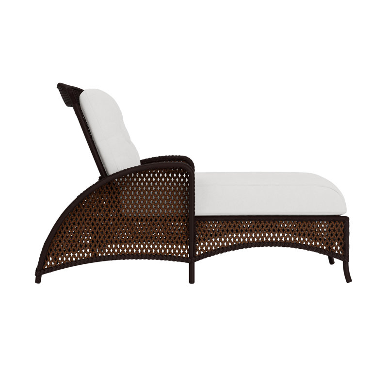 Grand Traverse Outdoor Chaise Lounge, Caramel, Gateway Aloe