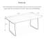 Bureau de luxe moderne avec plateau en pierre frittée-927190403