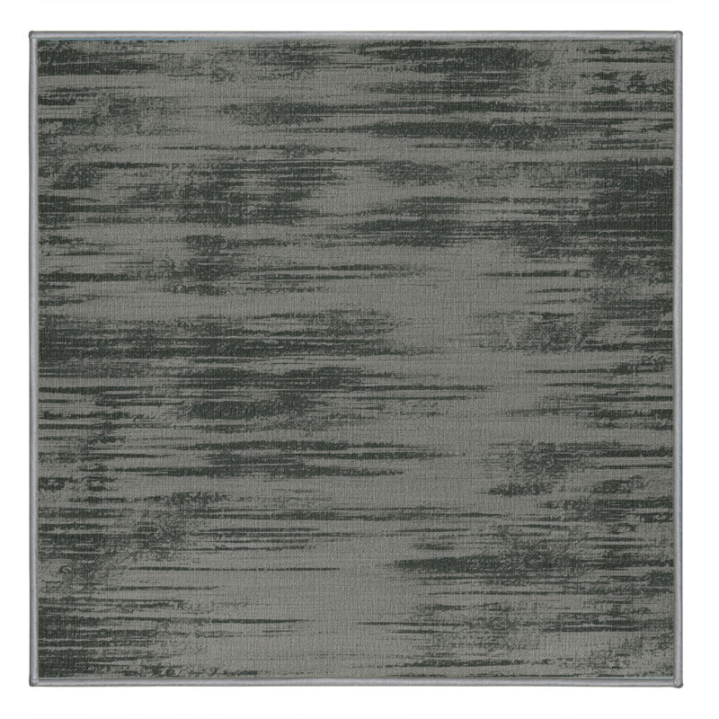 Tapis abstrait lavable à la machine, Carré 4 pi