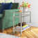 Ceno Glass Top End Table